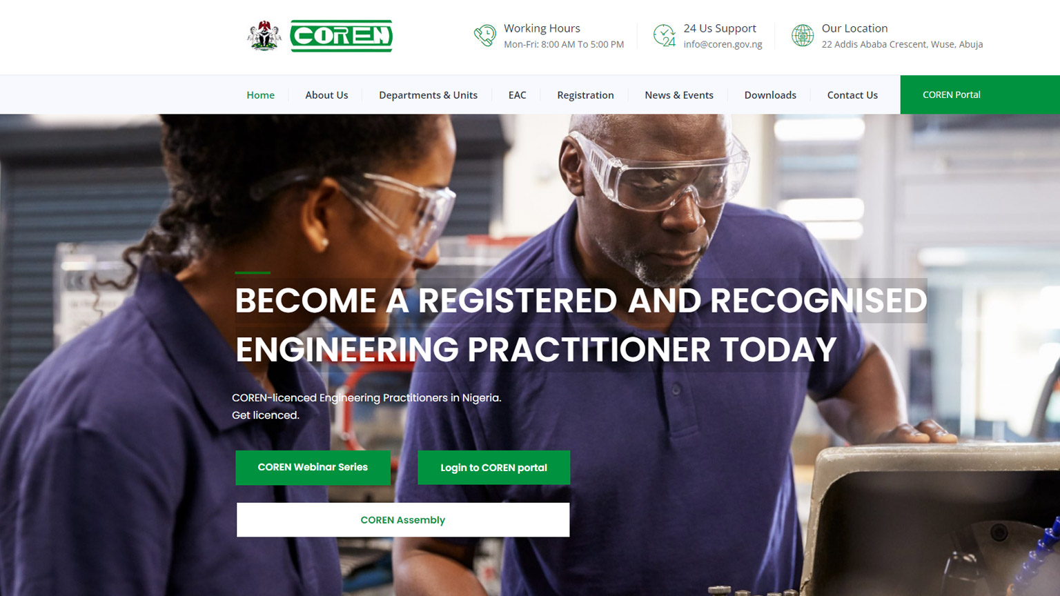 Screenshot of X's website